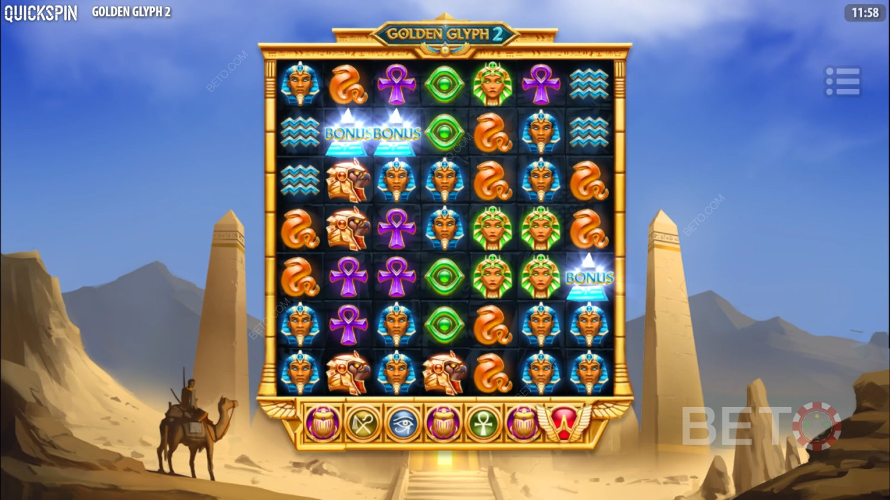 Golden Glyph 2 Granskning av BETO Slots