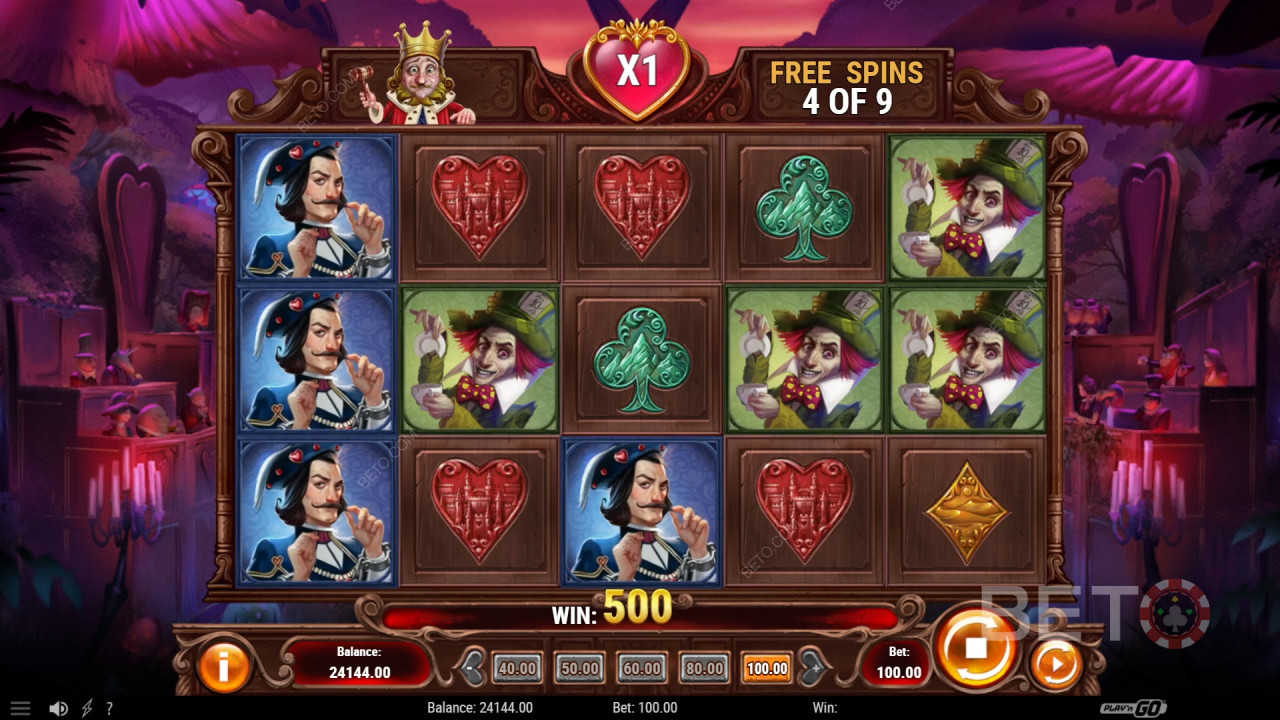 Court of Hearts Review av BETO Slots
