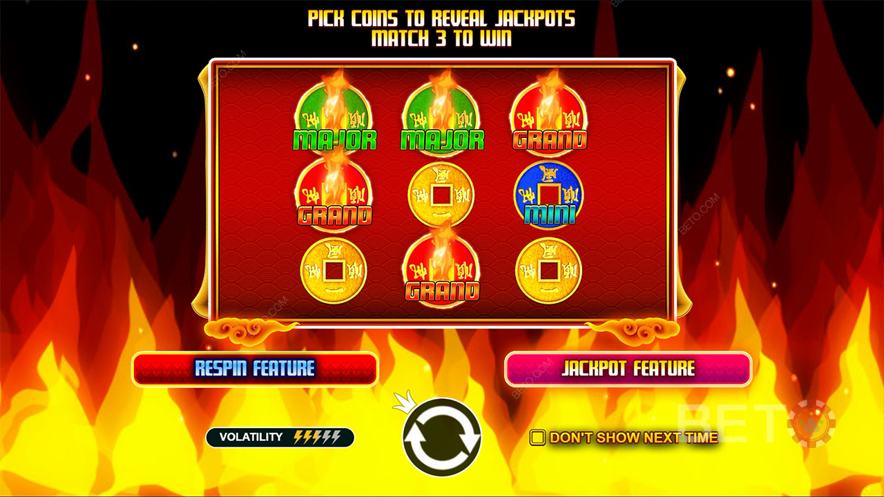 Vinn 902 gånger din insats i Fire 88 Online Slot!