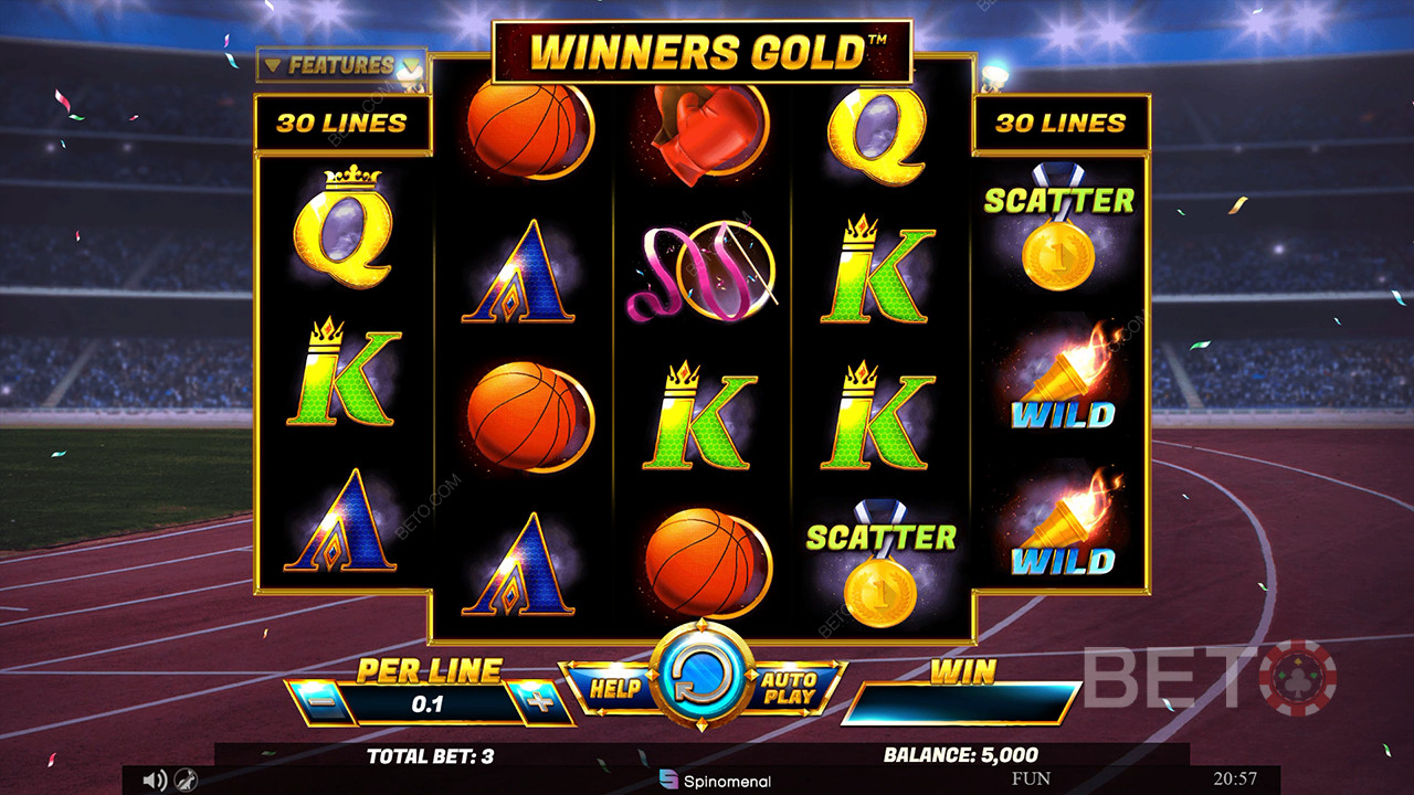 Winners Gold Review av BETO Slots