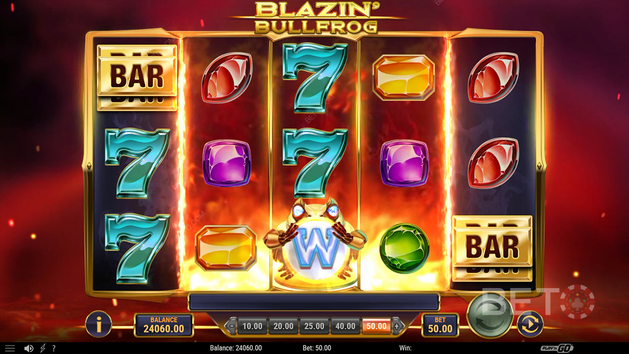 Blazin Bullfrog Review av BETO Slots
