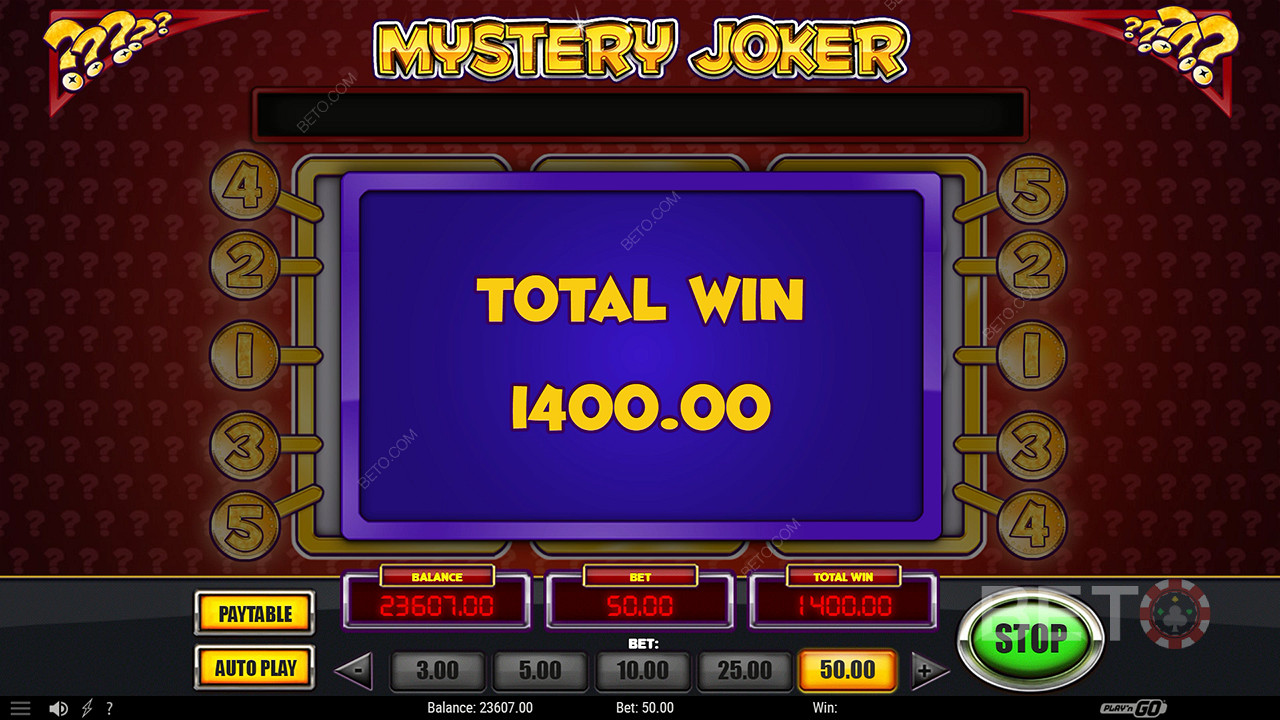 Vinn 6 020 gånger din insats i Mystery Joker Video Slot!