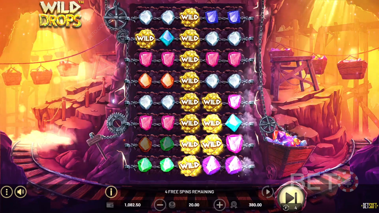 Wild Drops Review av BETO Slots