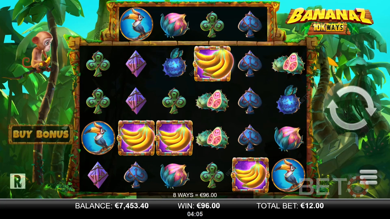 Bananaz 10K Ways Review av BETO Slots