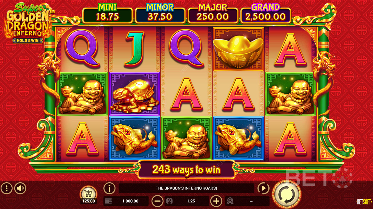 Super Golden Dragon Inferno  Spela Gratis