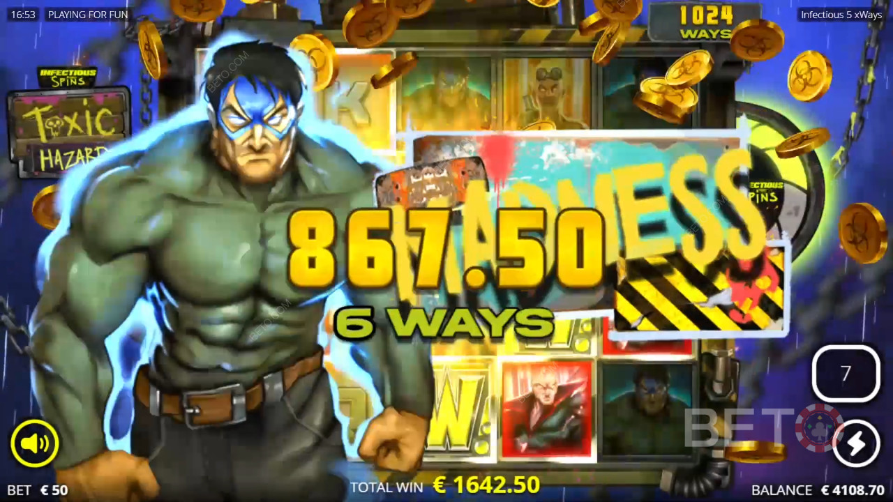 Infectious 5 Review av BETO Slots
