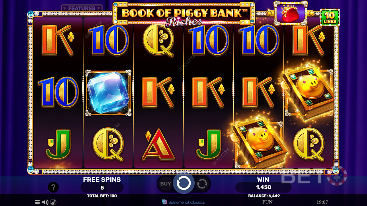 Book of Piggy Bank - Riches Review av BETO Slots