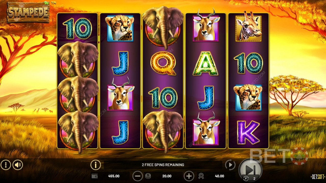 Stampede (Betsoft)  Spela Gratis