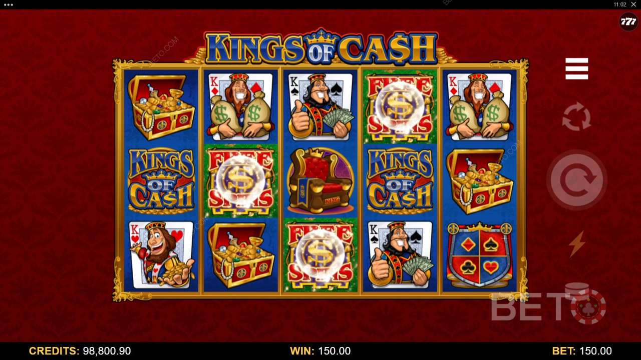 Kings of Cash Review av BETO Slots