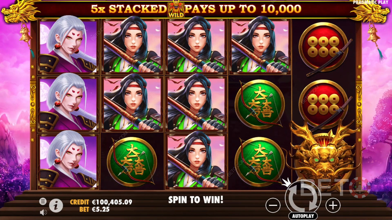 Är Rise of Samurai spelautomat värt det?