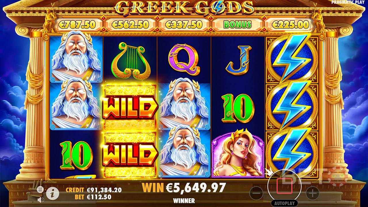Greek Gods (Pragmatic Play)  Spela Gratis