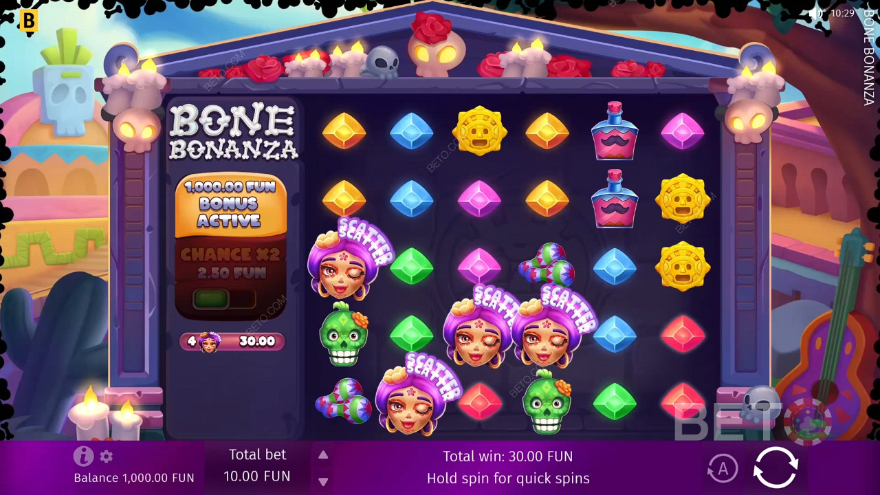 Bone Bonanza  Spela Gratis