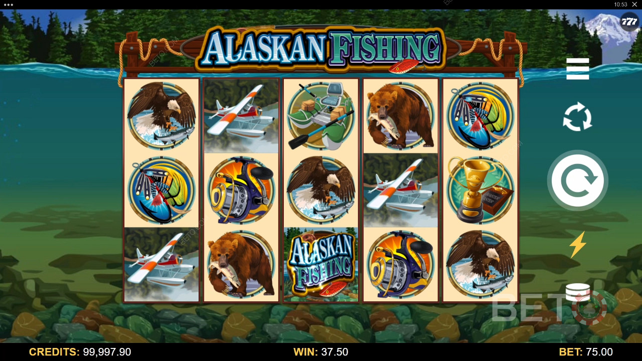 Alaskan Fishing Slot är ett unikt fiskeäventyr