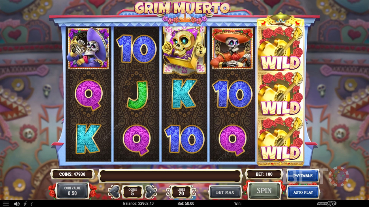 Grim Muerto Review av BETO Slots