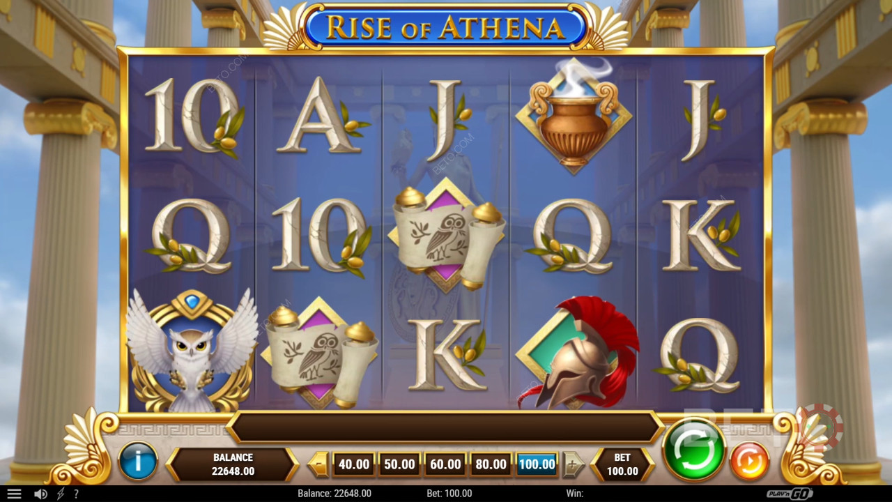 Rise of Athena Review av BETO Slots