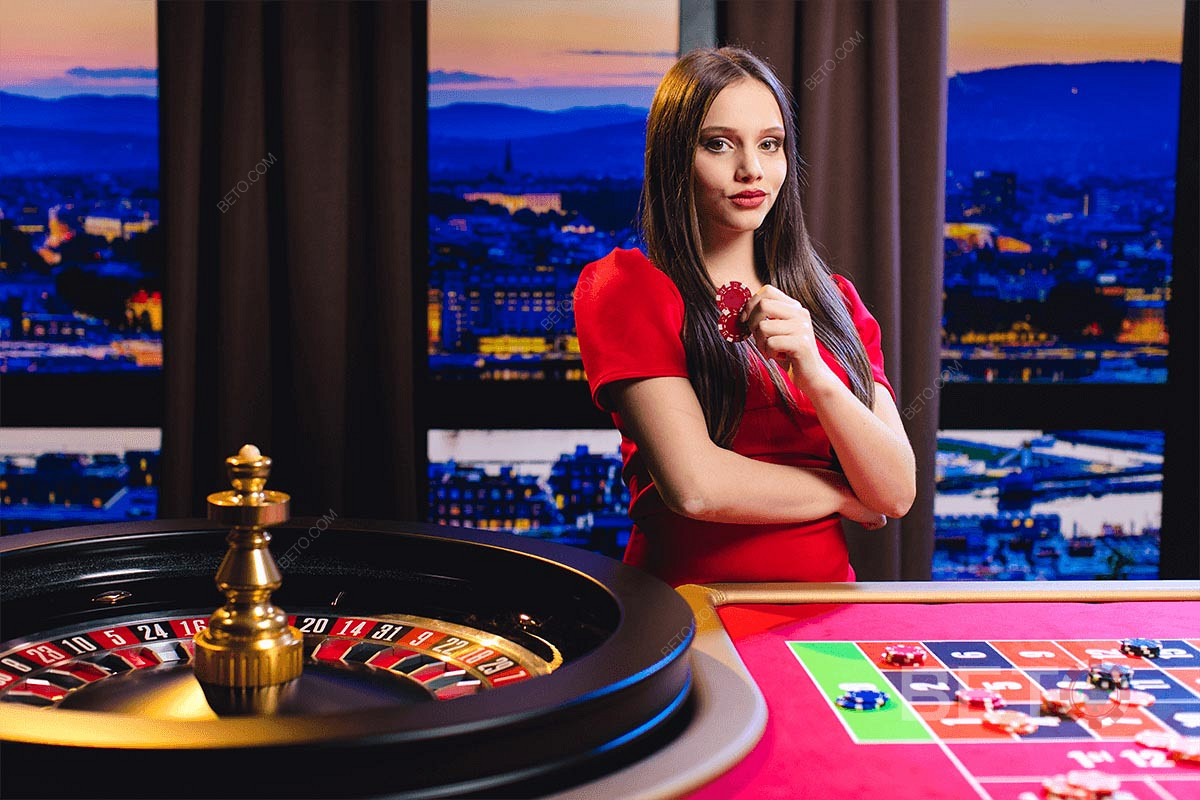 Spela europeisk roulett live med professionella dealers