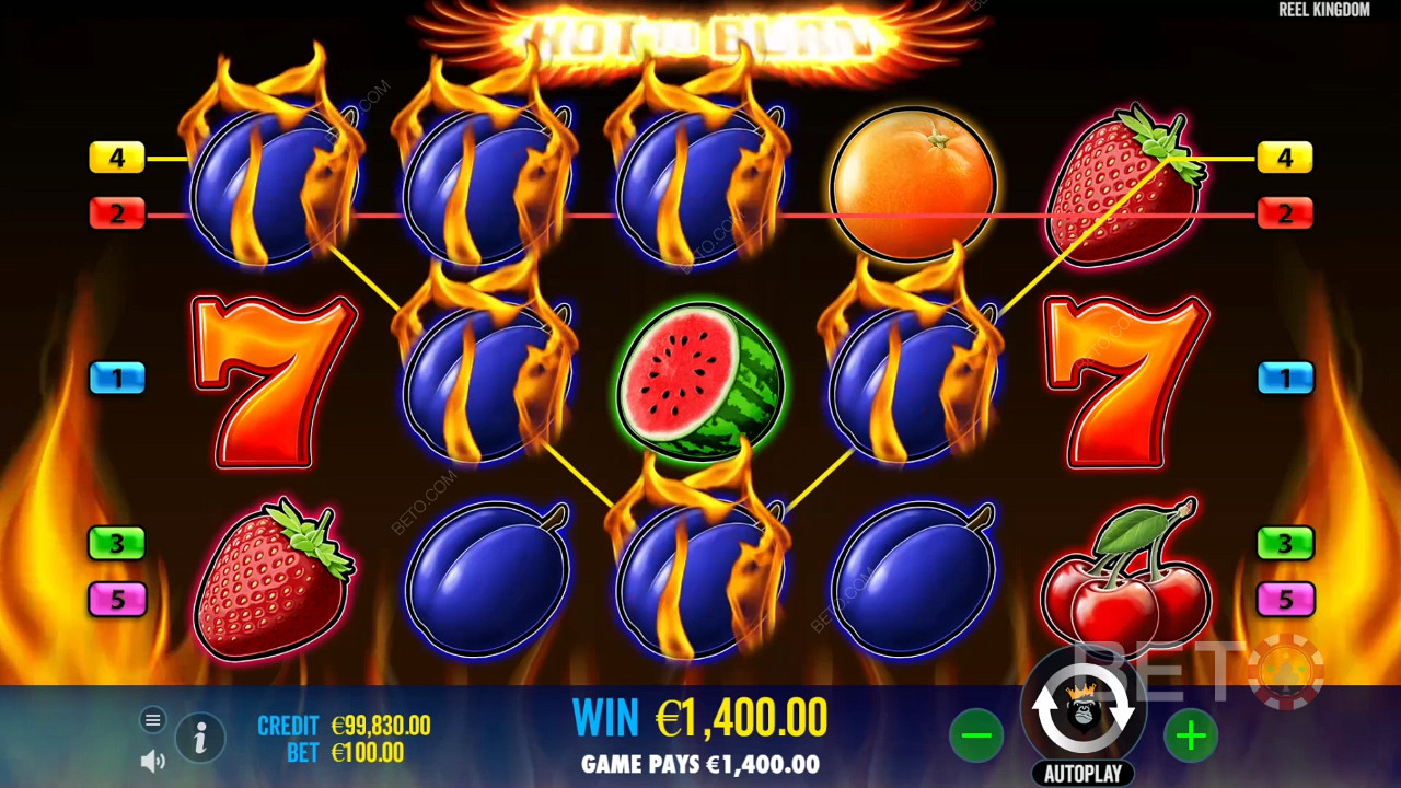 Hot to Burn Review av BETO Slots