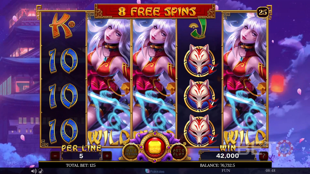 Kitsune's Scrolls Spela Gratis