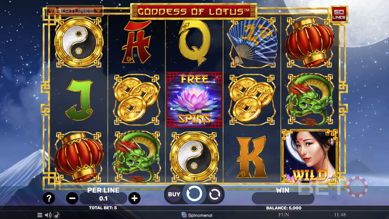 Goddess Of Lotus Review av BETO Slots