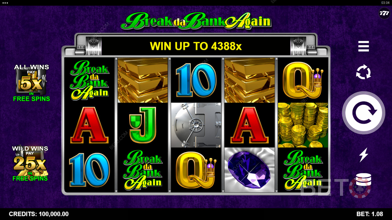 Break da Bank Again Spela Gratis