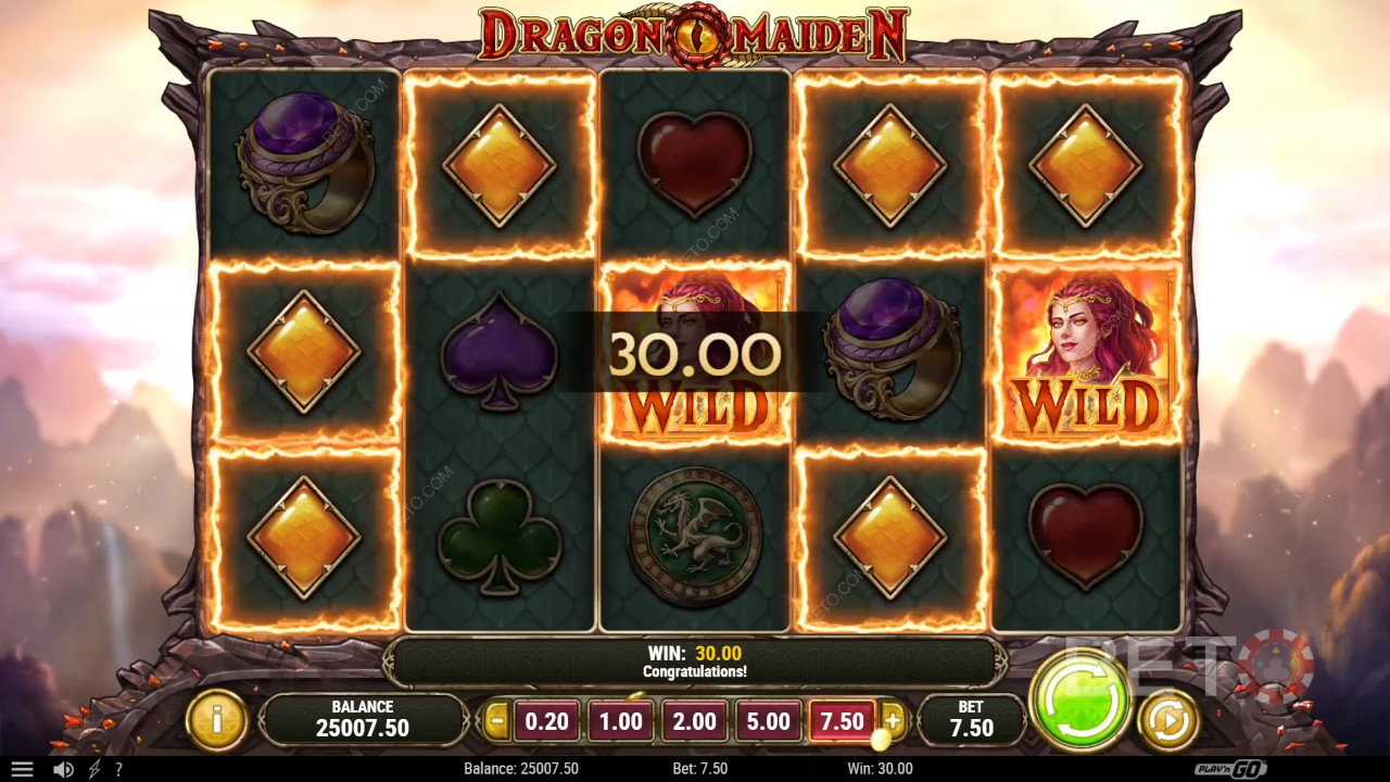 Dragon Maiden: En videoslot Ska du snurra den?