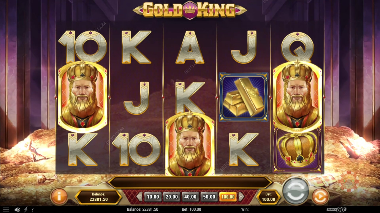 Gold King Review av BETO Slots