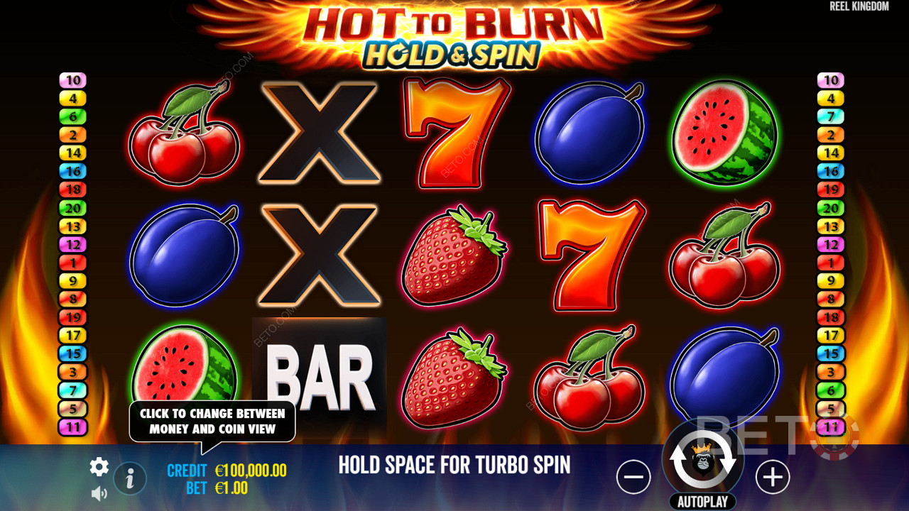 Hot To Burn Hold And Spin Spela Gratis
