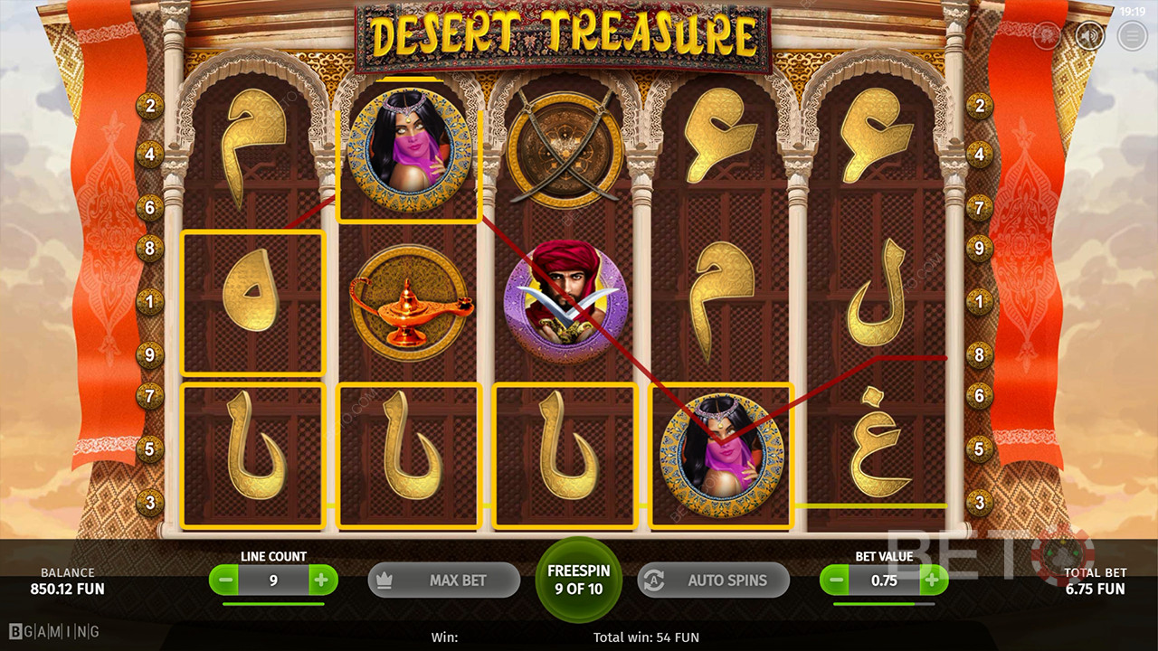 Desert Treasure Review av BETO Slots