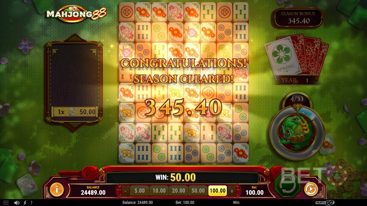 Bonusfunktioner förklarade i Mahjong 88 av Play