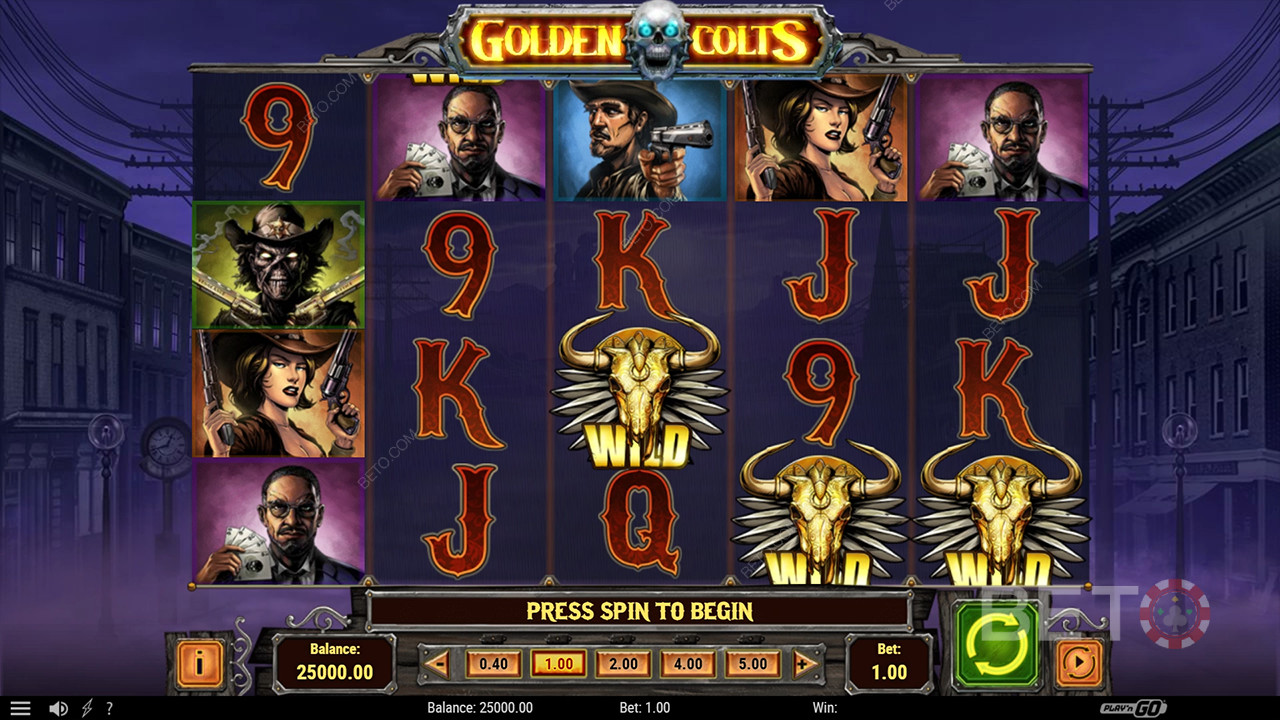 Golden Colts Review av BETO Slots