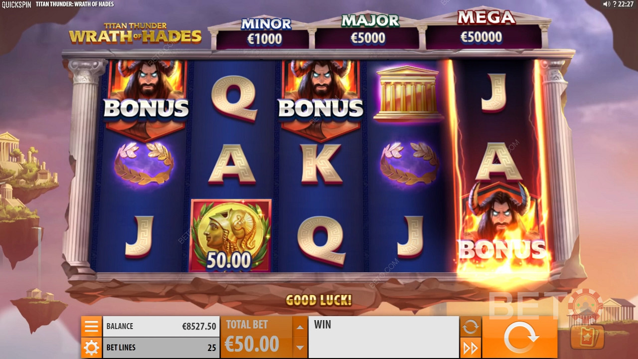 Titan Thunder: Wrath of Hades Spela Gratis