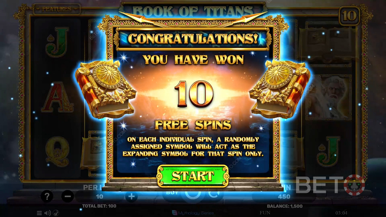 Book of Titans Online Slot - Slutlig dom