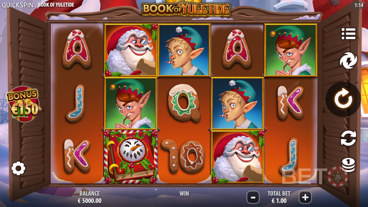 Book of Yuletide Review av BETO Slots