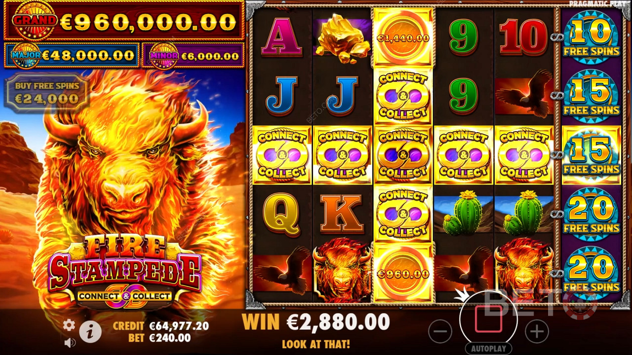 Fire Stampede Review av BETO Slots