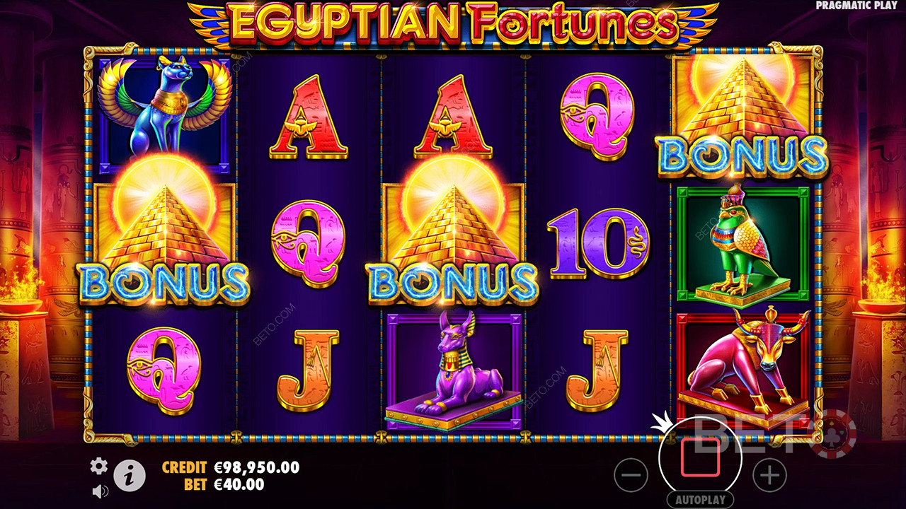Egyptian Fortunes Spela Gratis