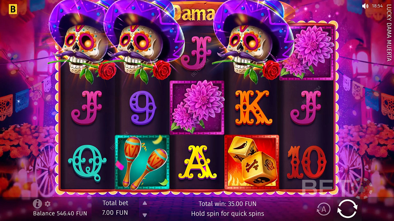 Lucky Dama Muerta Spela Gratis
