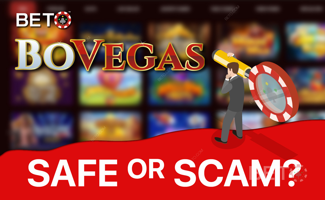 BoVegas är ett legitimt kasino med en spellicens från Curacao