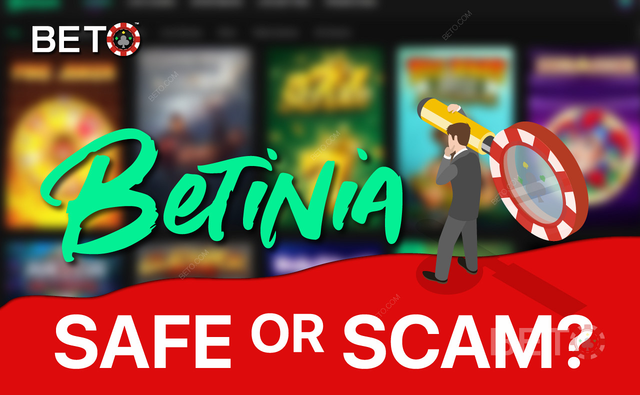 Ta reda på om Betinia Casino är legitimt eller inte i denna kasinorecension