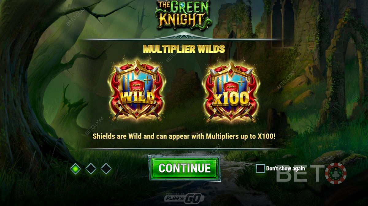 Wilds med särskild multiplikator i The Green Knight