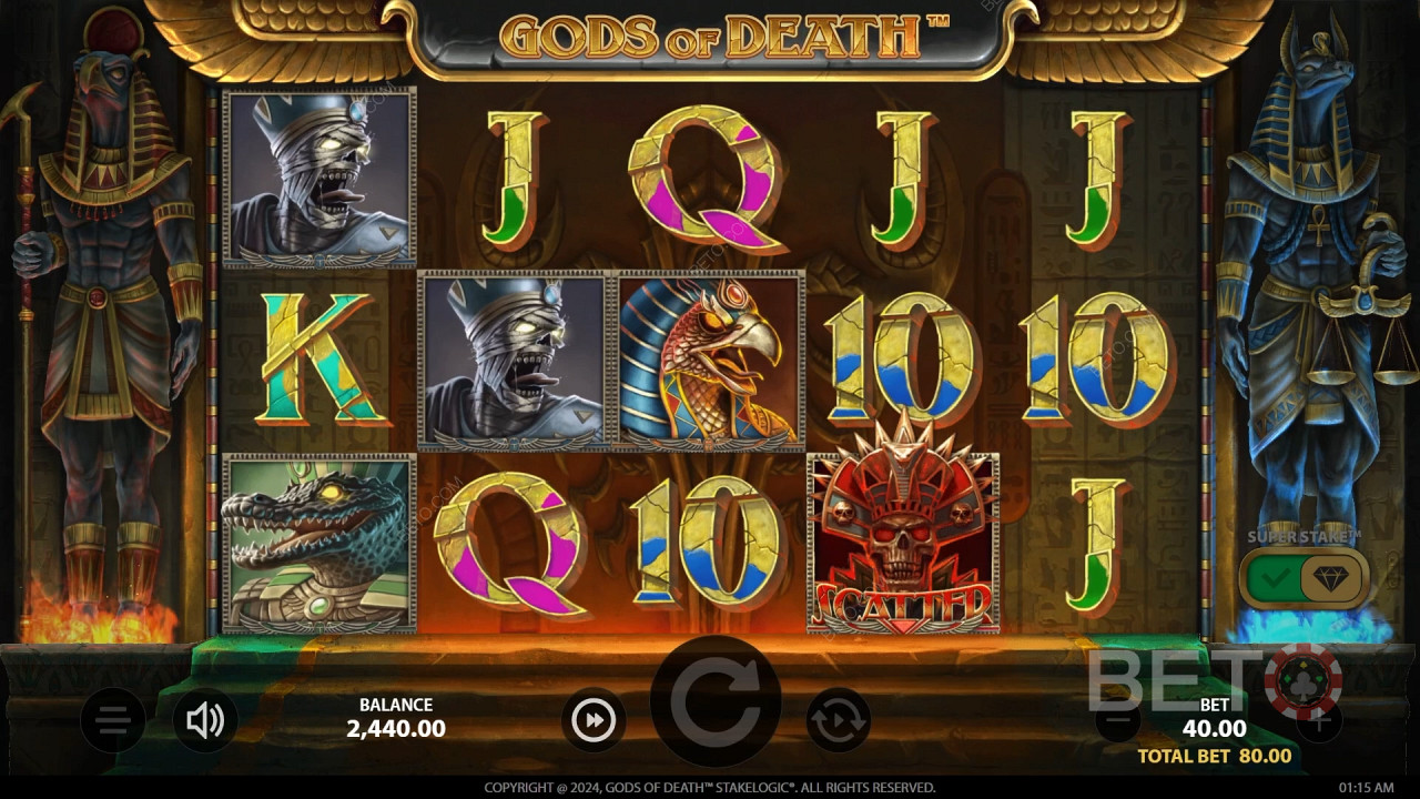 Gods of Death Spela Gratis