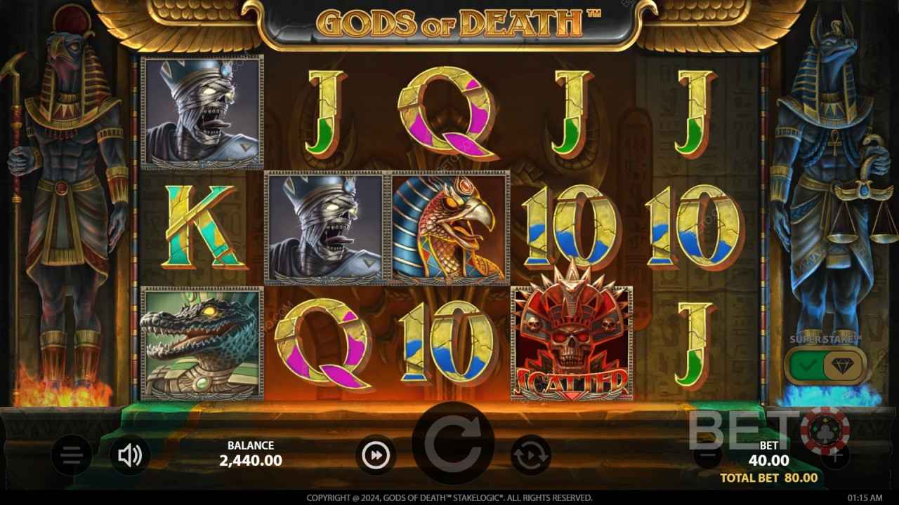 Gods of Death Review av BETO Slots