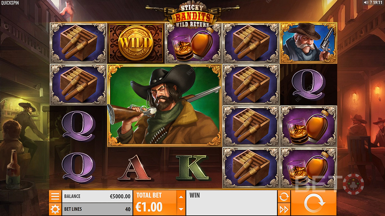 Sticky Bandits: Wild Return Spela Gratis