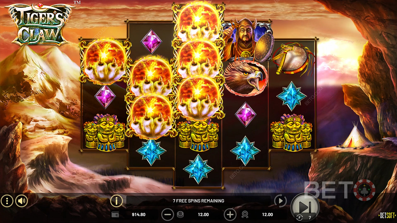 Tiger's Claw (Betsoft)  Spela Gratis