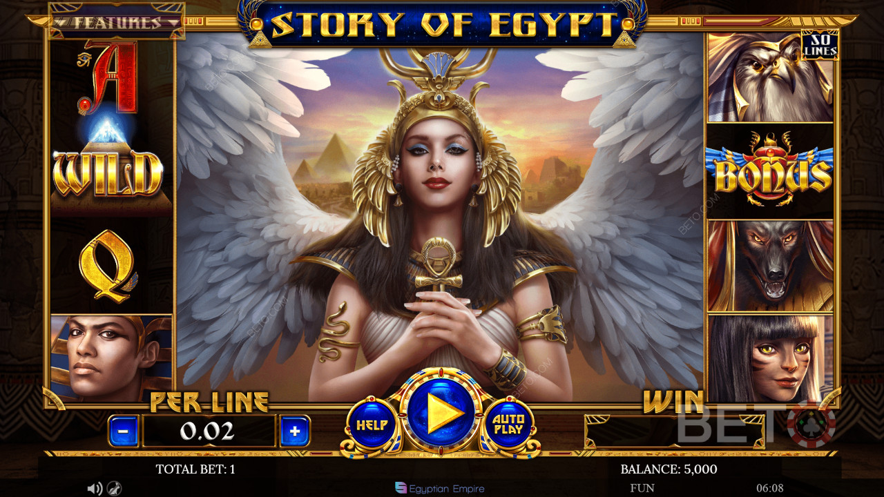 Story of Egypt Review av BETO Slots