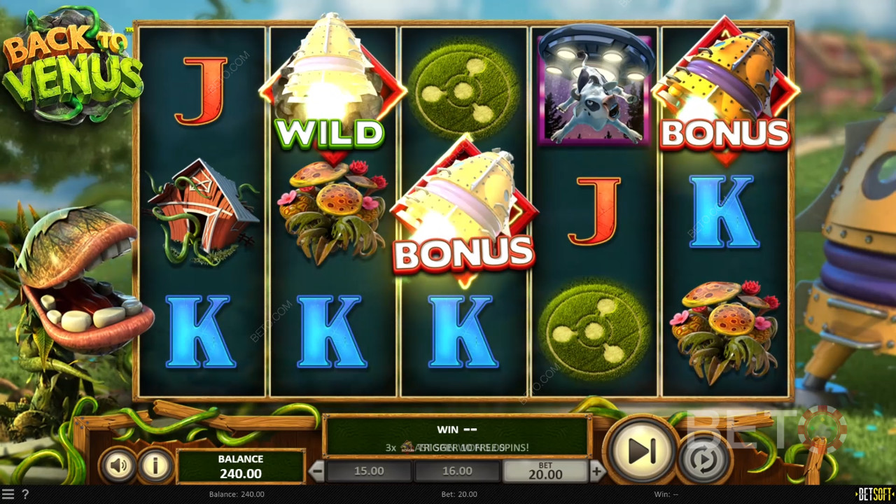 Tillbaka till Venus Review av BETO Slots