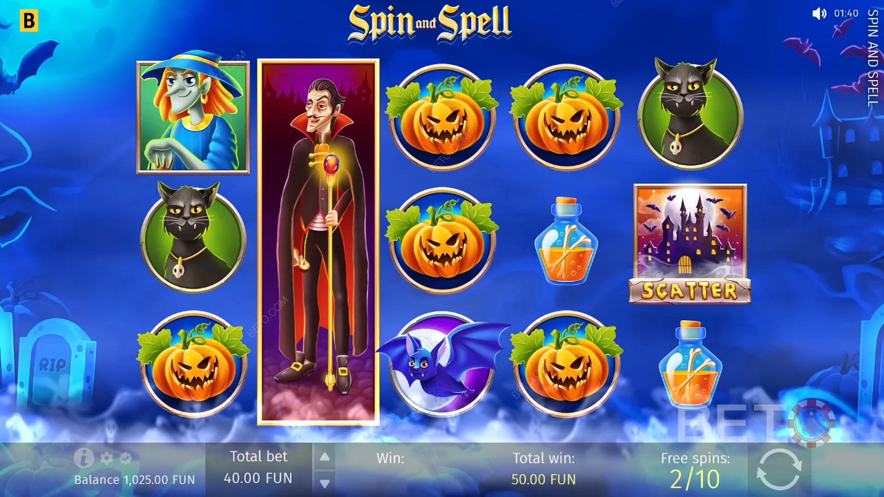 Spin and Spell Spela Gratis