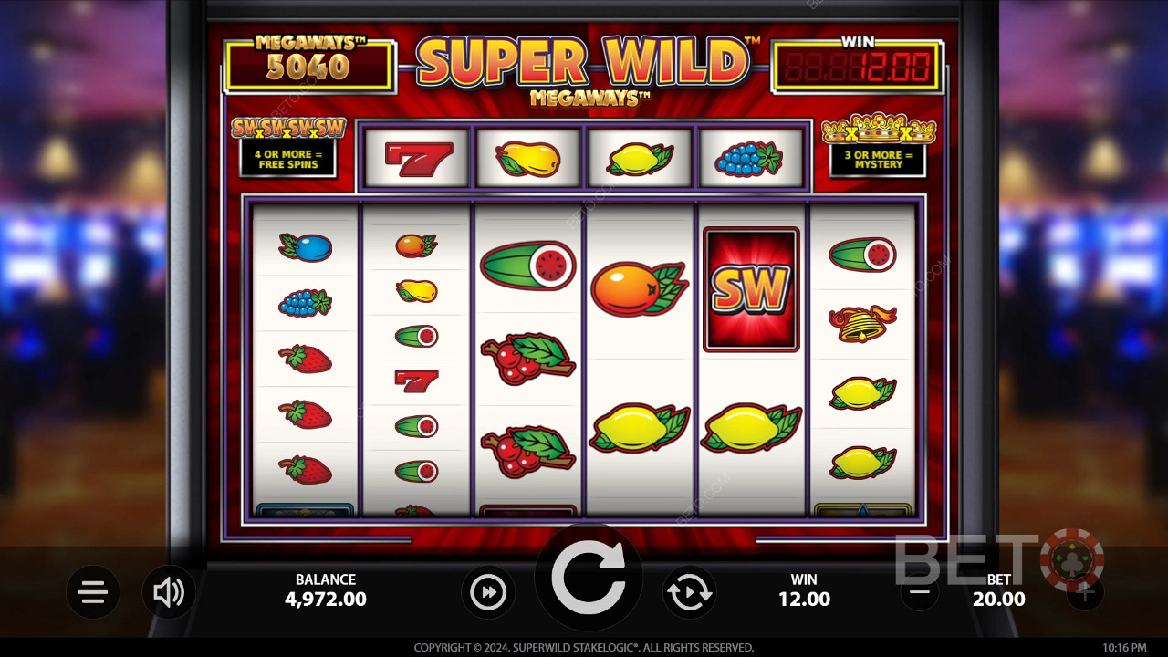 Super Wild Megaways Spela Gratis
