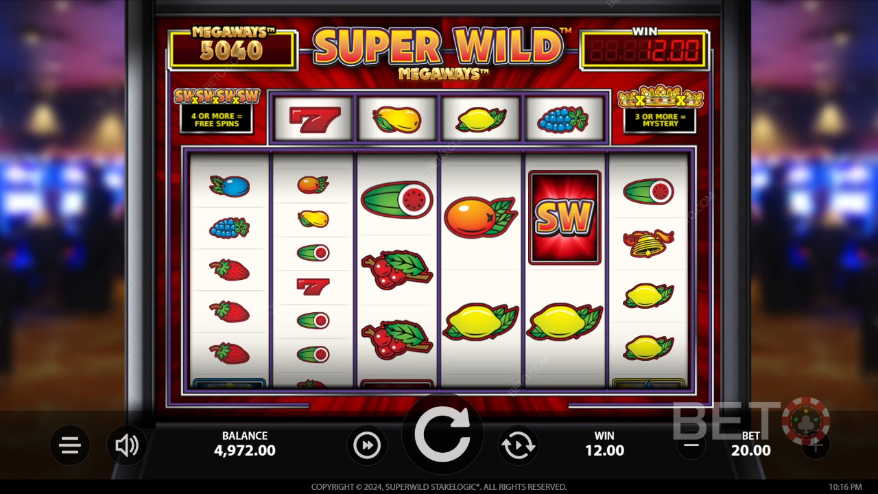Super Wild Megaways recension av BETO Slots