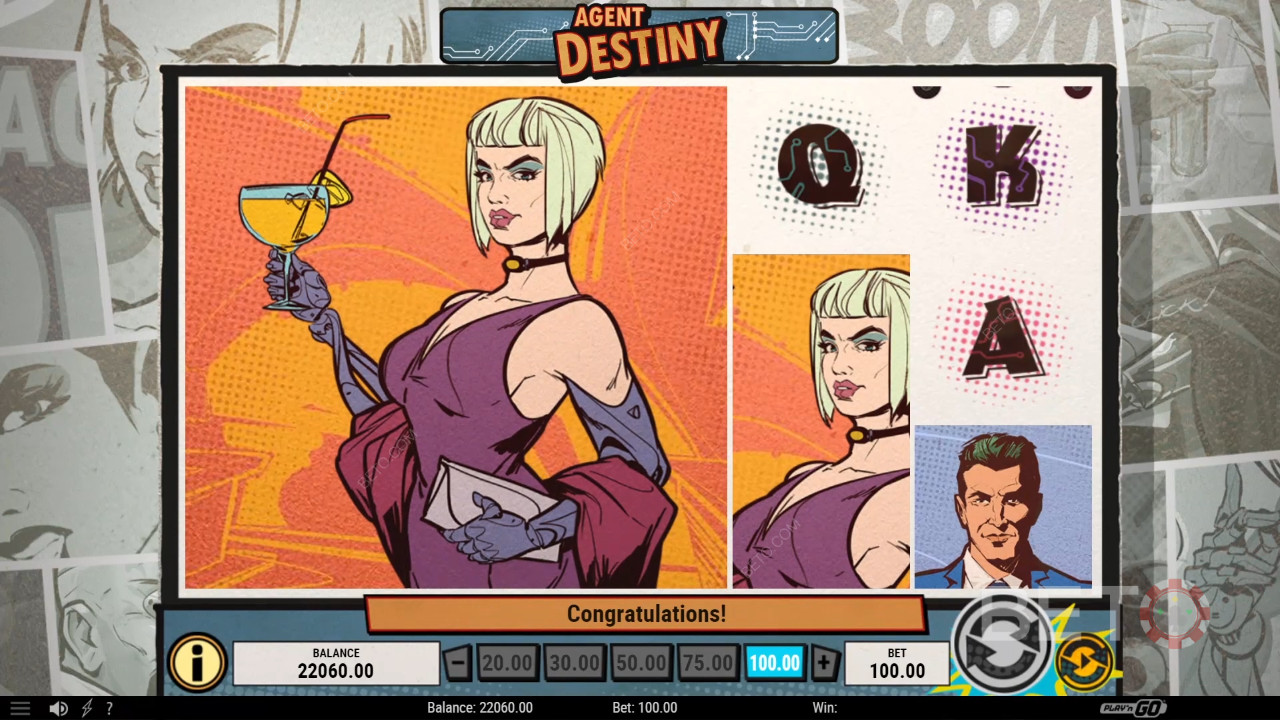 Agent Destiny Review av BETO Slots