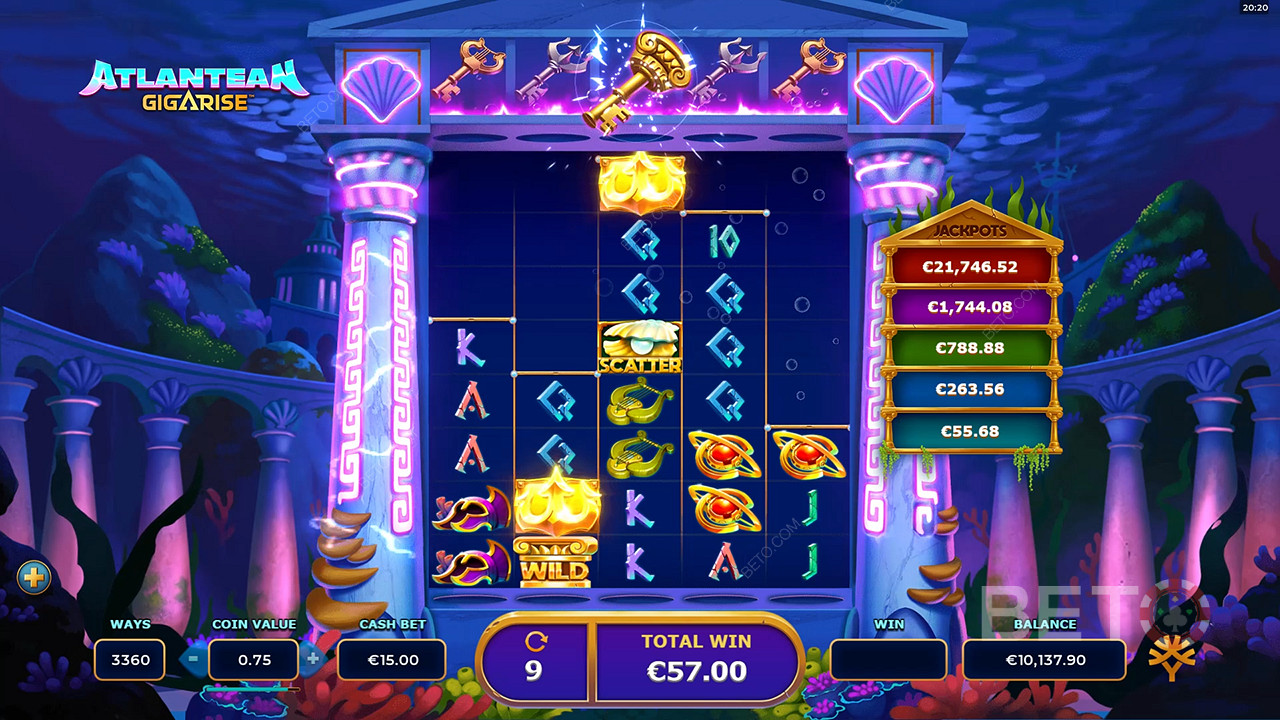 Atlantean Gigarise Spela Gratis